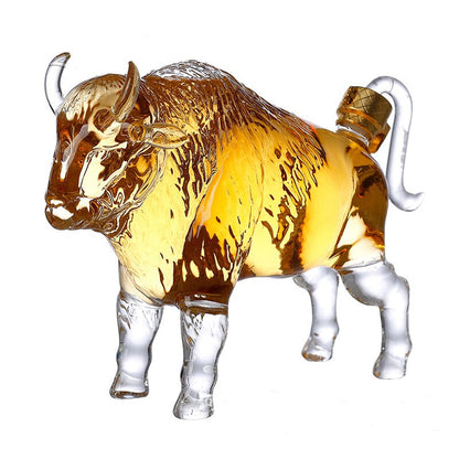 Yak Shaped Whiskey Decanter