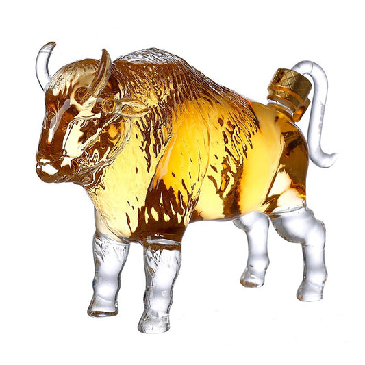 Yak Shaped Whiskey Decanter