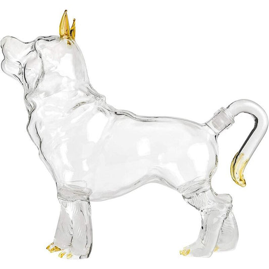 Classic Dog Shaped Wine Decanter