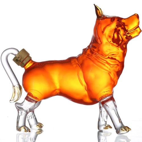 Classic Dog Shaped Liquor Decanter