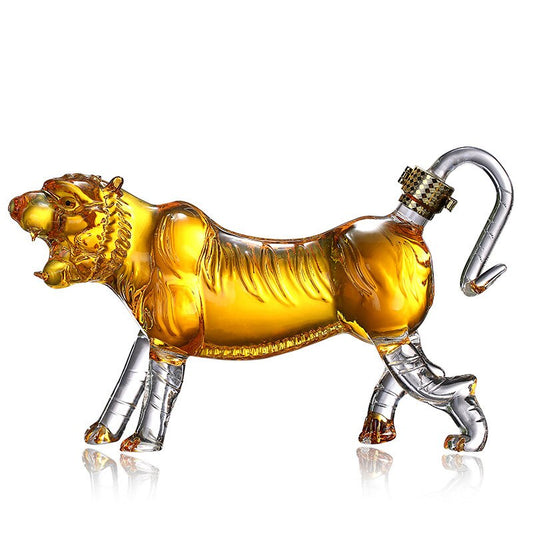 Tiger Shaped Decanter For Liquor