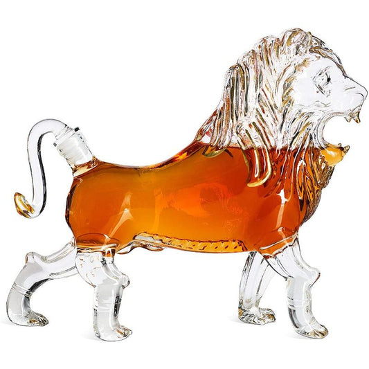 Lion Shaped Liquor Decanter