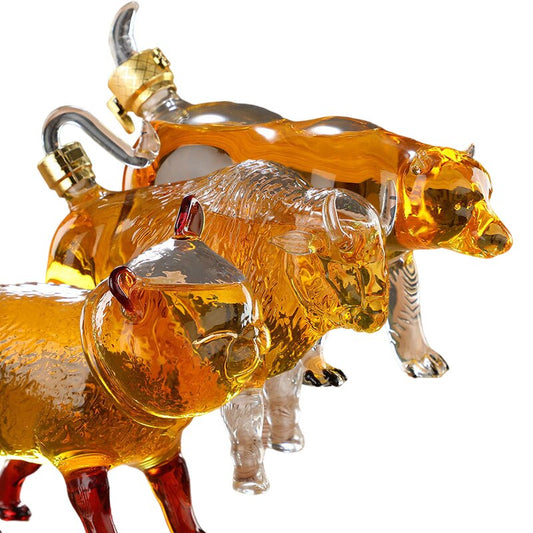 Animal Designed Classic Liquor Decanters