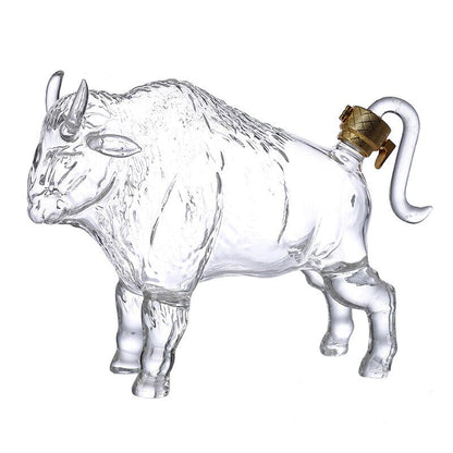 Yak Shaped Whiskey Decanter
