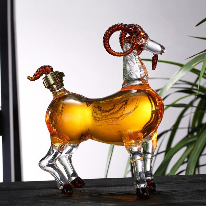 Sheep Shaped Decanter For Liquor