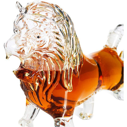 Lion Shaped Liquor Decanter