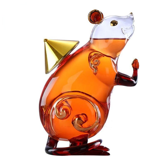 Mouse Designed Decanter For Liquor