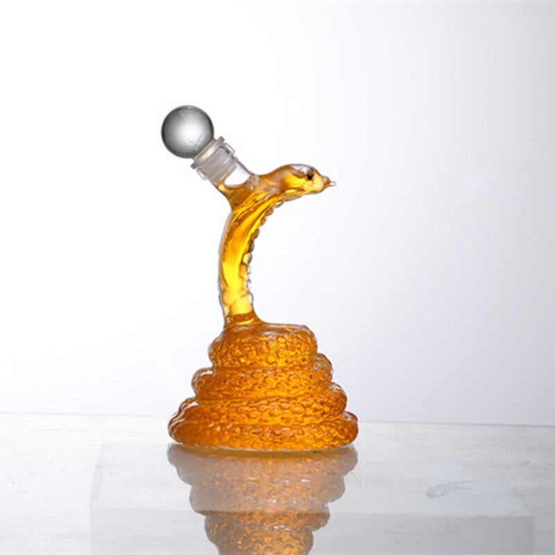 Small Snake Design Decanter For Liquor