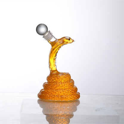 Small Snake Design Decanter For Liquor