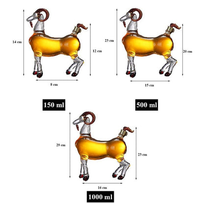 Sheep Shaped Decanter For Liquor