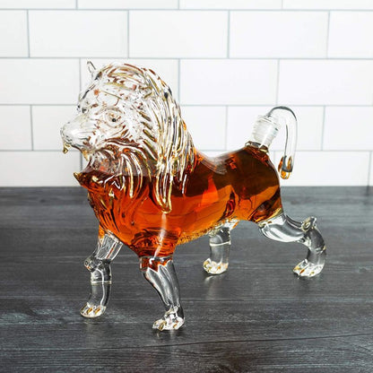 Lion Shaped Liquor Decanter