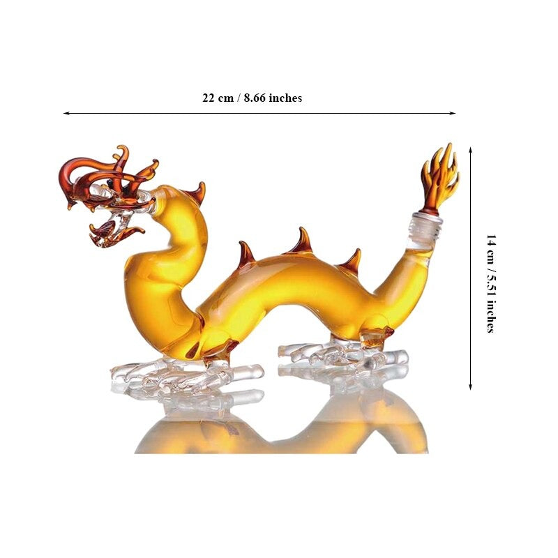 Dragon Shaped Decanter For Liquor